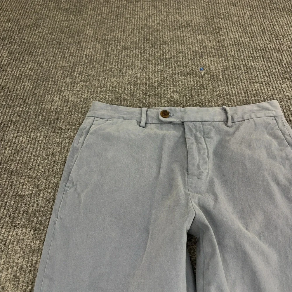 Bonobos Pants Mens 30/32 Blue Cotton Slim Fit Chino Casual Preppy